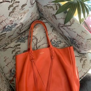 Lanvin Large tote in lambskin